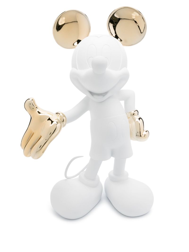 White Mickey Welcome 60cm Figurine
