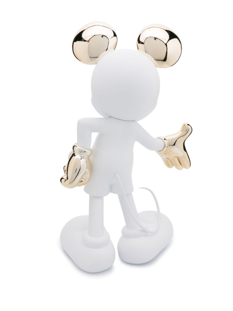 White Mickey Welcome 60cm Figurine