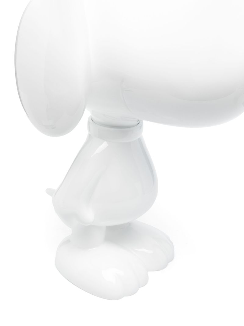 White Snoopy Crown Figurine