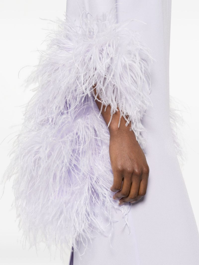 Purple Del Rio Midi Dress