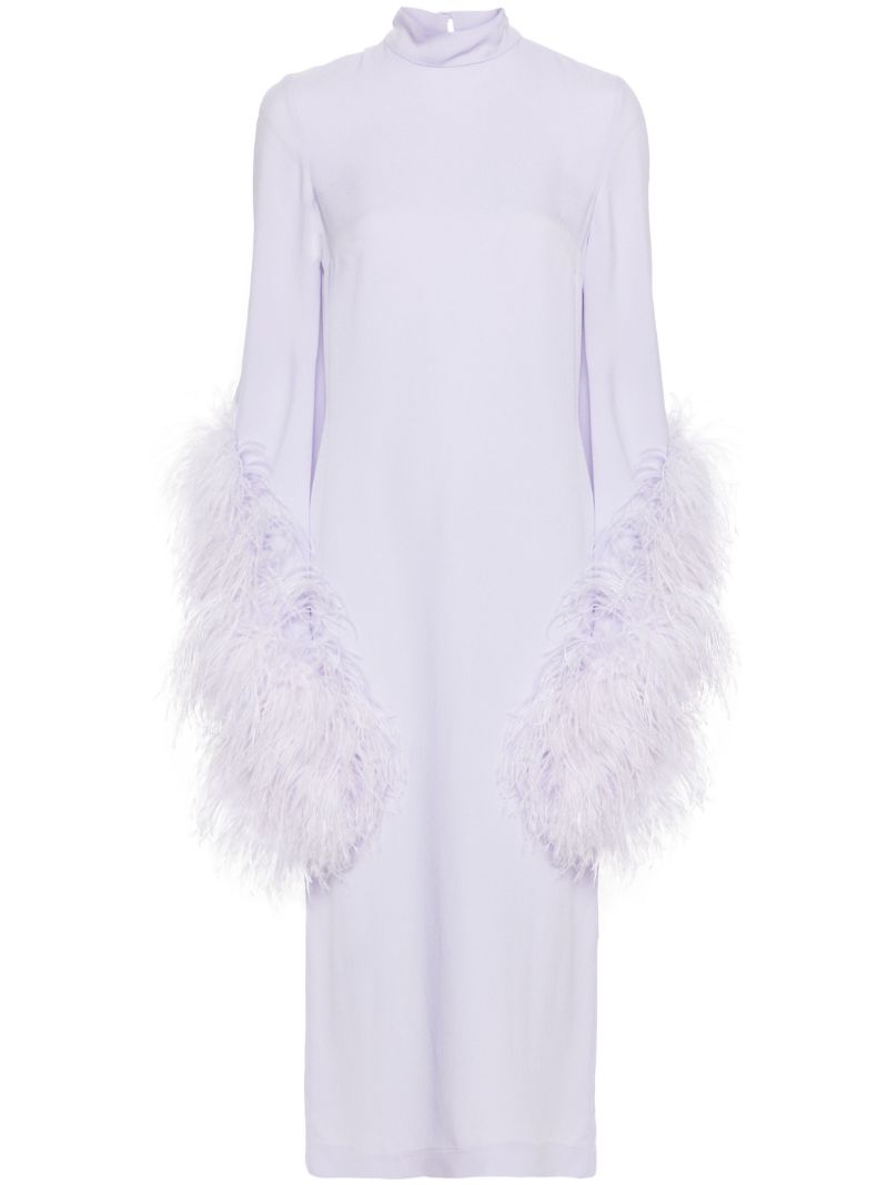 Purple Del Rio Midi Dress