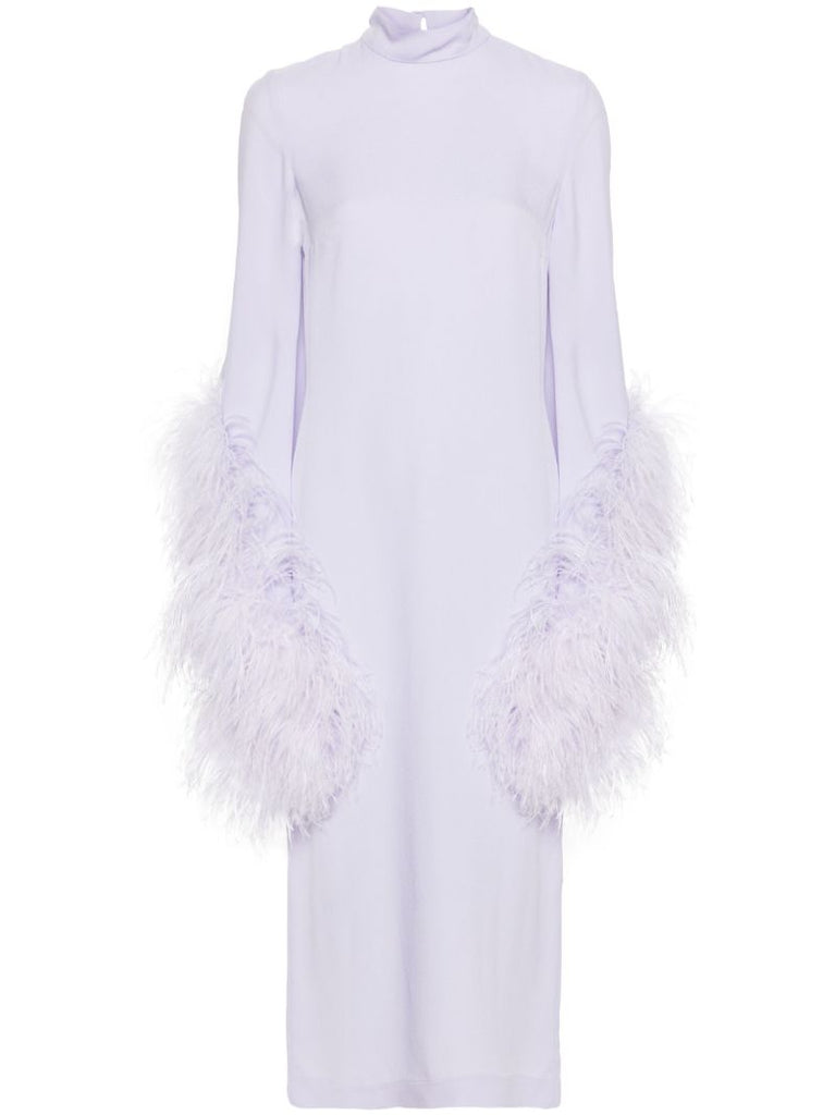Purple Del Rio Midi Dress