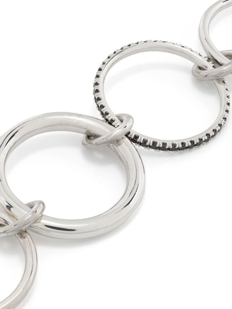 Sterling Silver Erato Diamond Ring