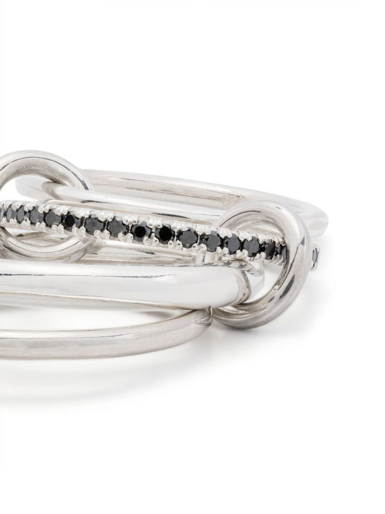 Sterling Silver Erato Diamond Ring