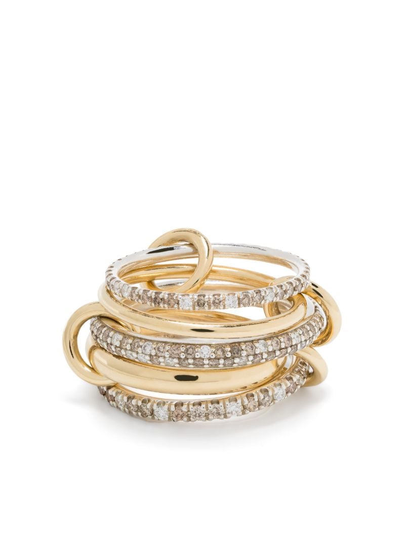18k Yellow Gold Leo Diamond Ring