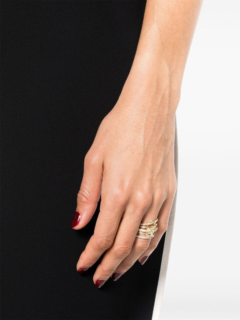 18k Yellow Gold Leo Diamond Ring