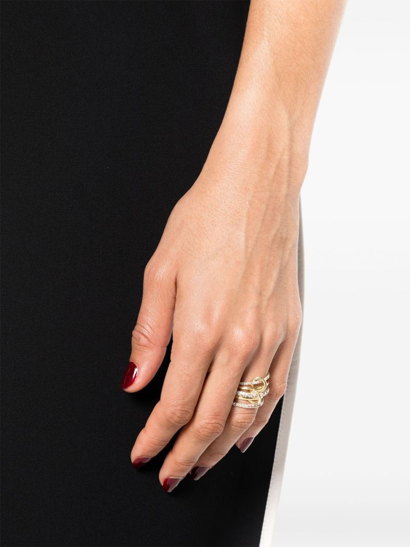 18k Yellow Gold Leo Diamond Ring