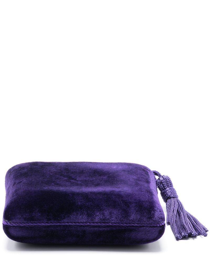 Purple Velvet Jewellery Box