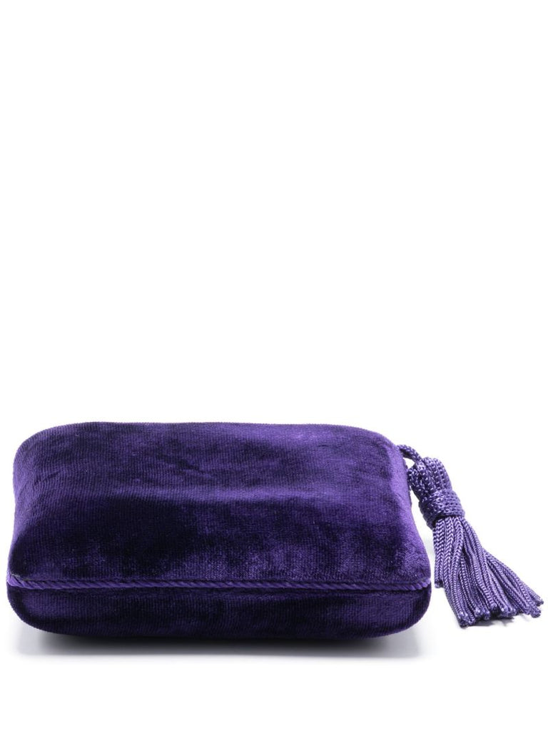 Purple Velvet Jewellery Box