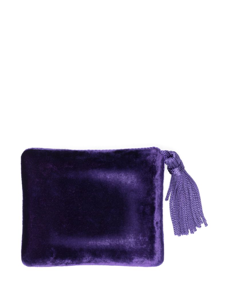 Purple Velvet Jewellery Box
