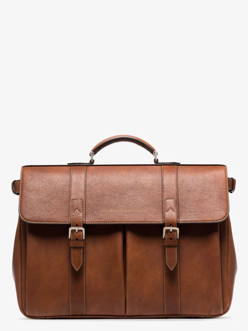 Brown Leather Briefcase