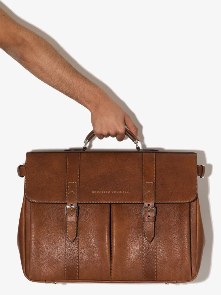 Brown Leather Briefcase