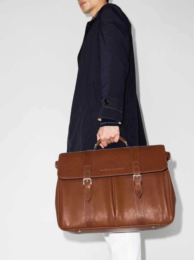 Brown Leather Briefcase