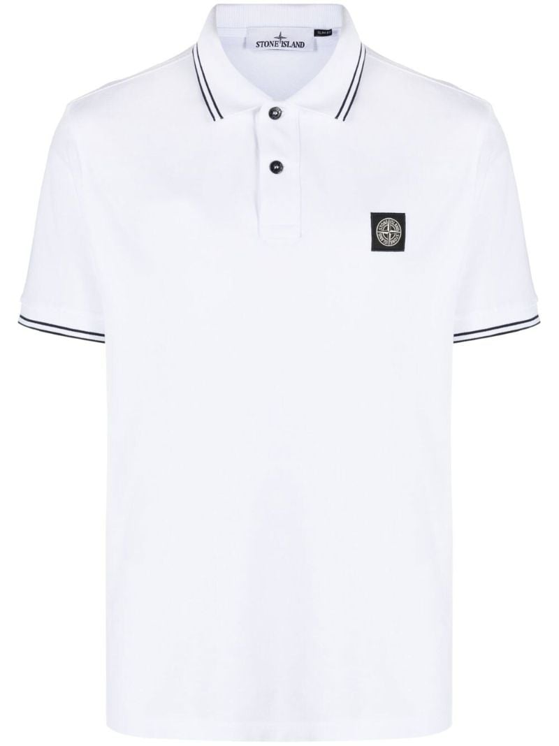 White Organic-cotton Polo Shirt