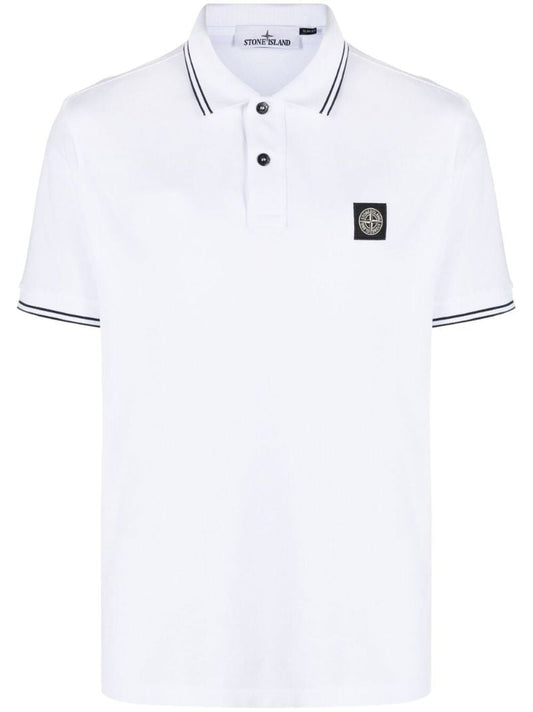 White Organic-cotton Polo Shirt
