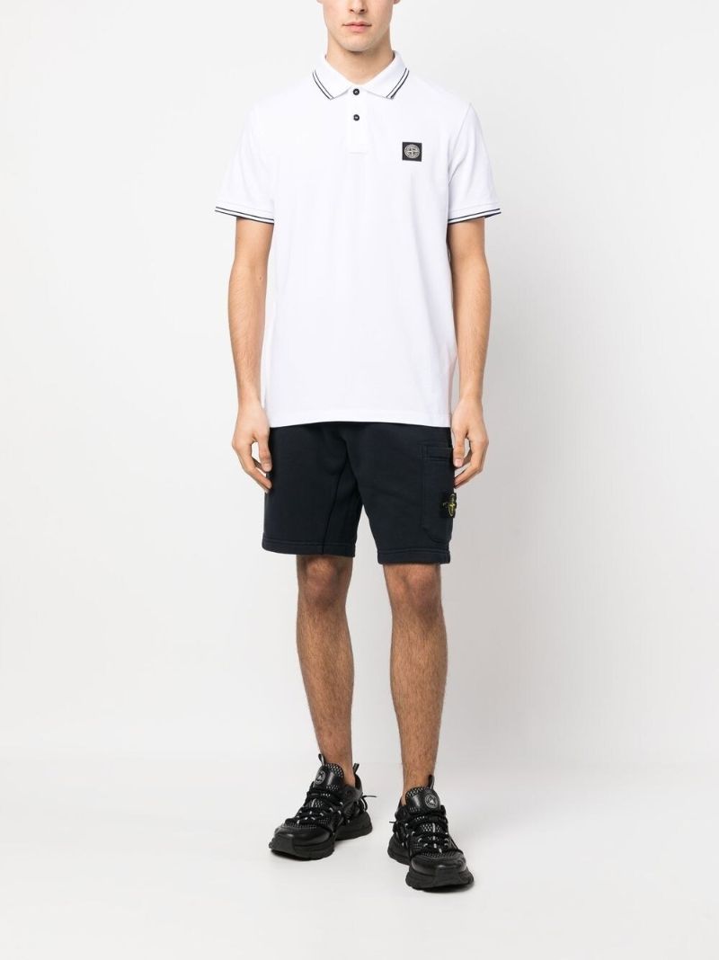 White Organic-cotton Polo Shirt