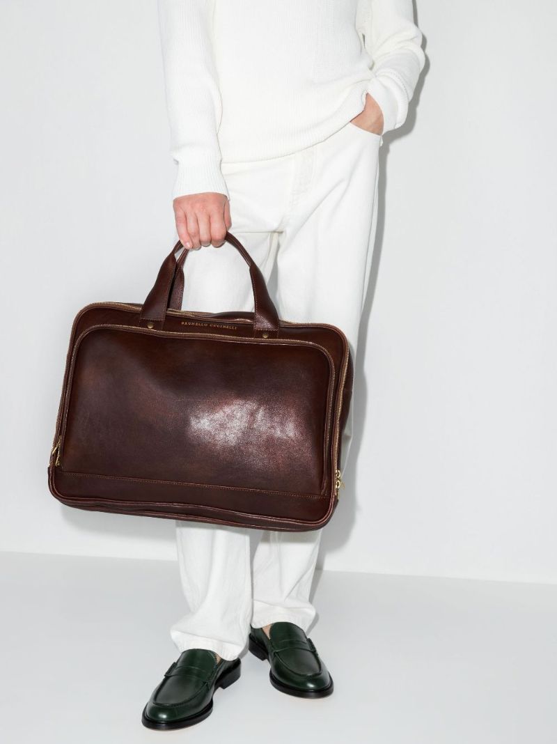 Brown Leather Briefcase
