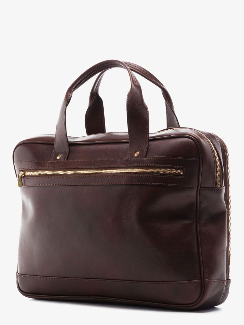 Brown Leather Briefcase