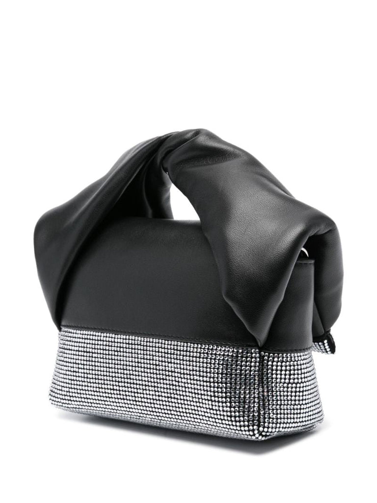 Black Small Twister Tote Bag