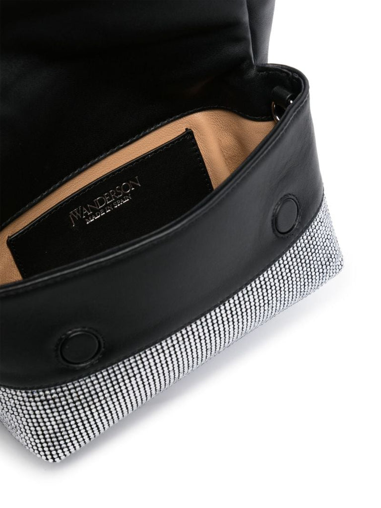 Black Small Twister Tote Bag