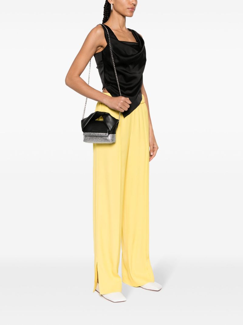 Black Small Twister Tote Bag