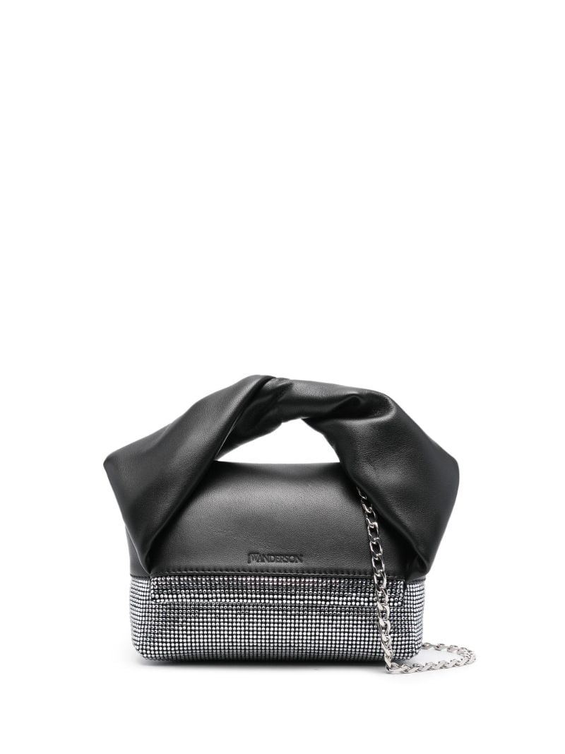 Black Small Twister Tote Bag