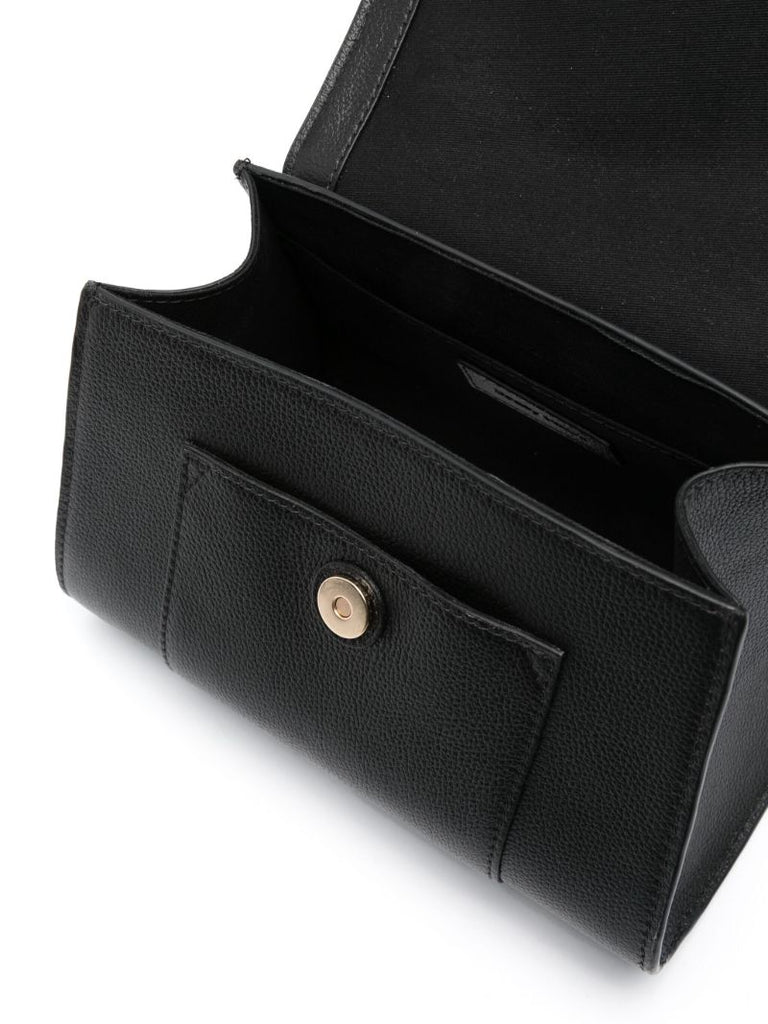 Black Joan Ladylike Suede Tote Bag