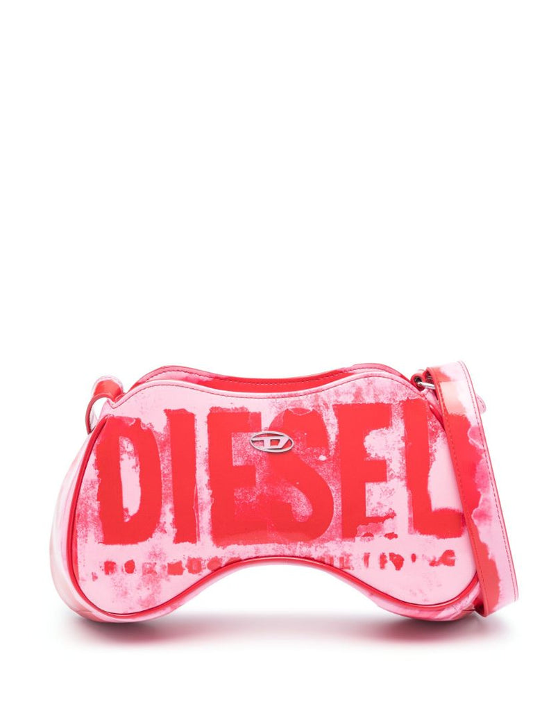 Pink Play Logo-print Shoulder Bag