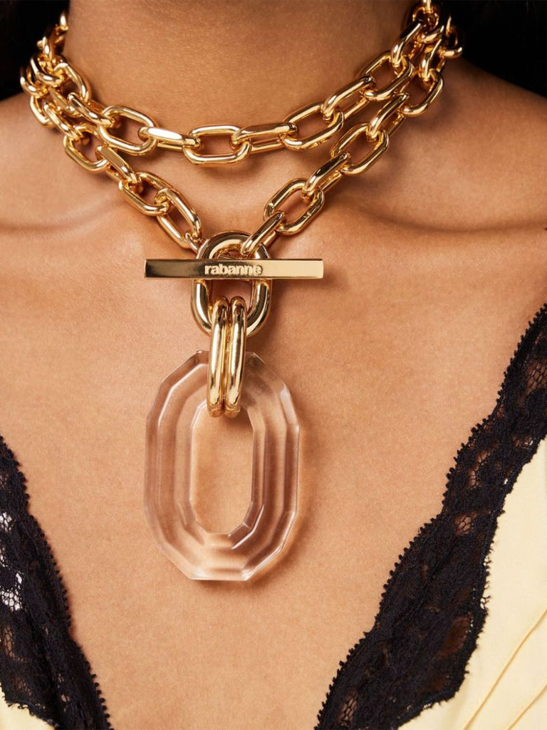 Gold-tone Xl Link Necklace