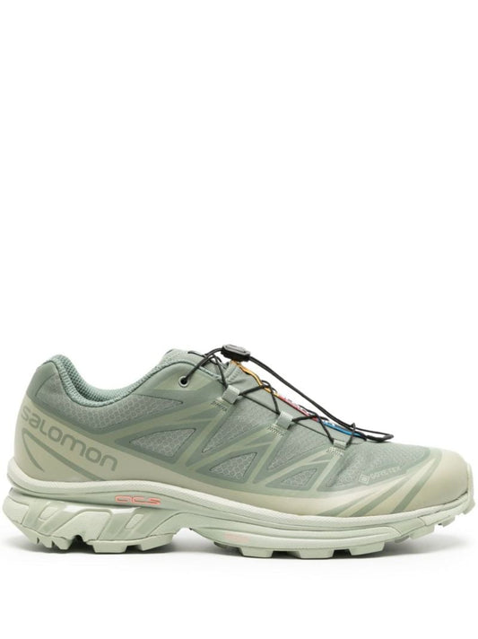 Green Xt-6 Expanse Leather Sneakers