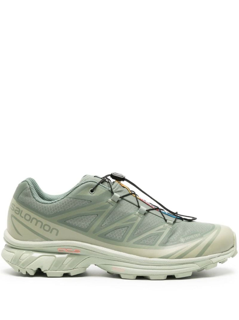 Green Xt-6 Expanse Leather Sneakers