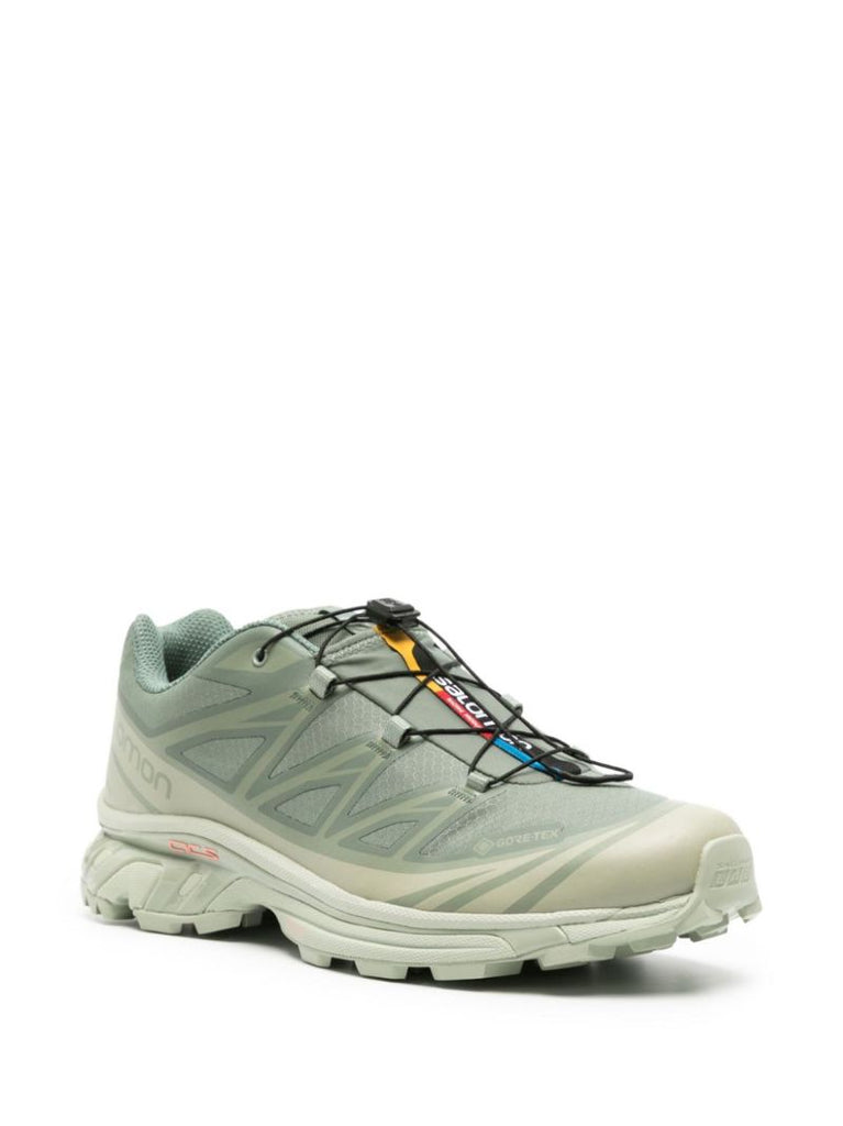 Green Xt-6 Expanse Leather Sneakers