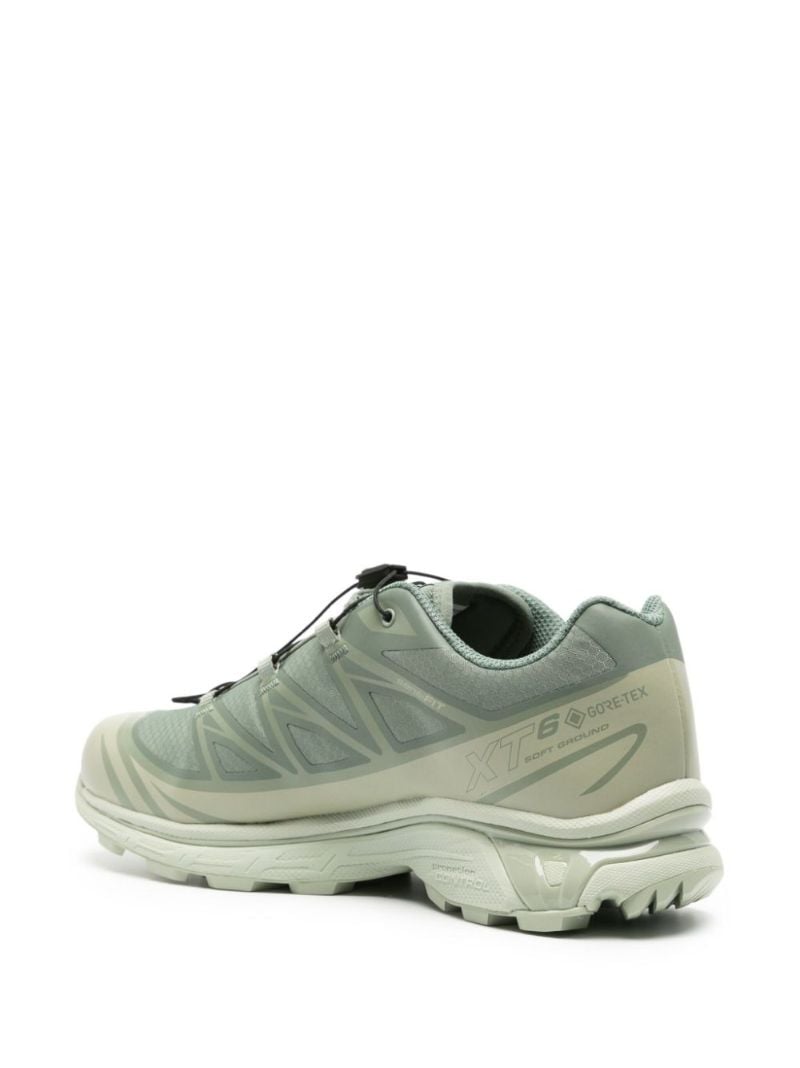 Green Xt-6 Expanse Leather Sneakers
