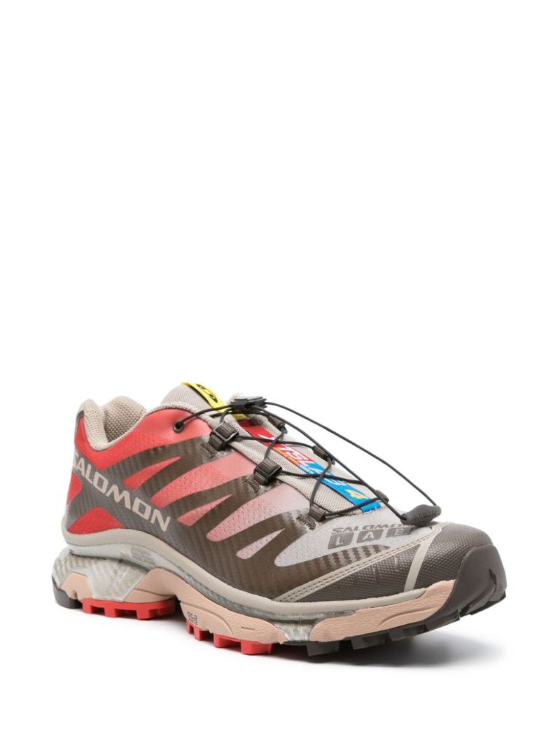 Brown Xt-4 Og Panelled Sneakers