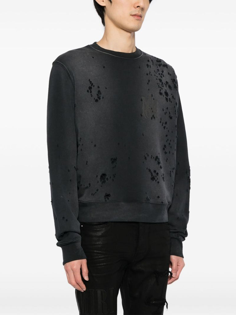 Grey Ma Logo Shotgun Sweatshirt