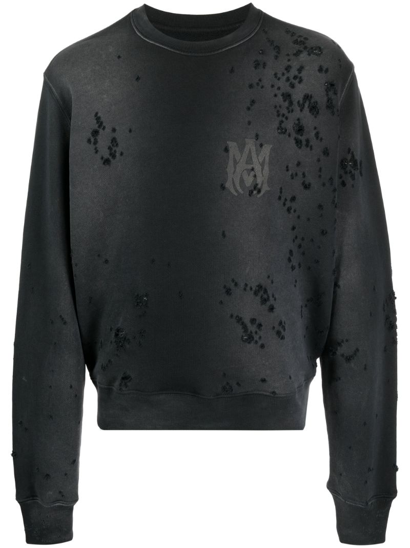 Grey Ma Logo Shotgun Sweatshirt
