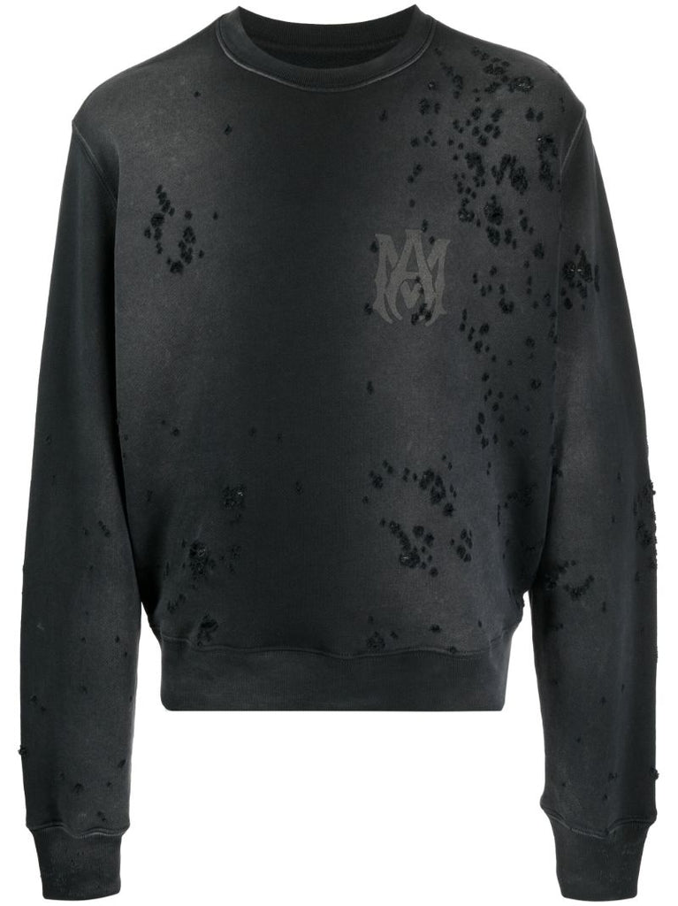 Grey Ma Logo Shotgun Sweatshirt