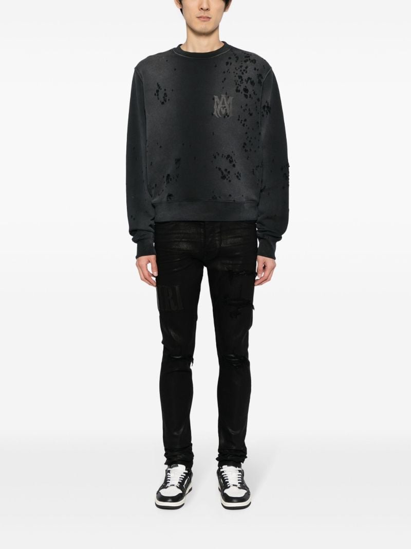 Grey Ma Logo Shotgun Sweatshirt