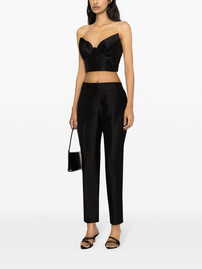 Black Matchmaker Bodide Cropped Top