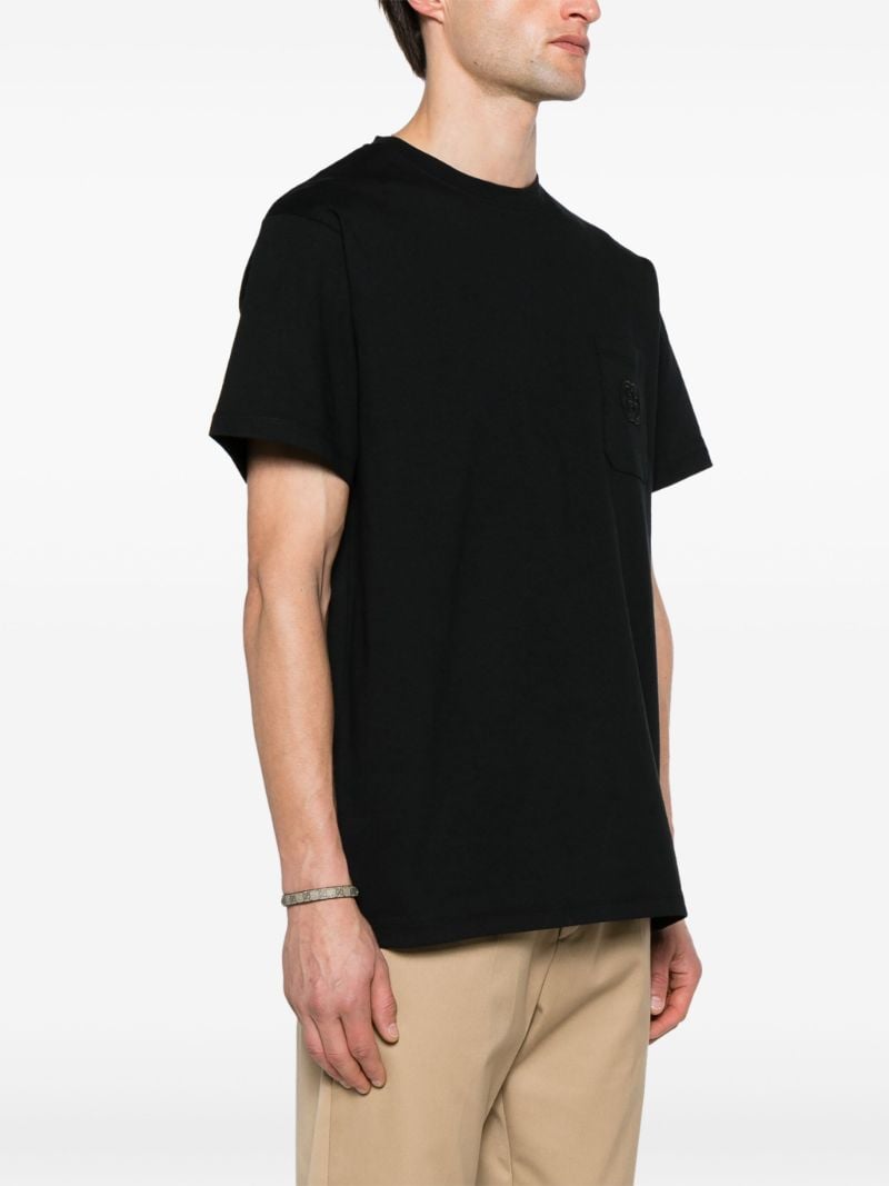 Black Interlocking G Cotton T-shirt