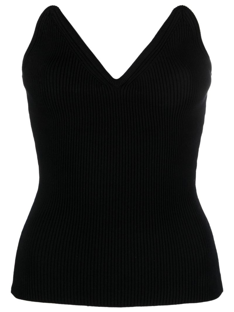 Ribbed Bustier Top