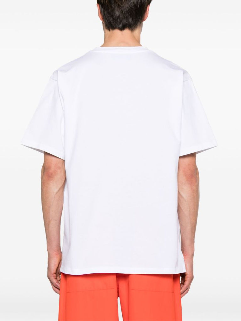 White Interlocking G Cotton T-shirt