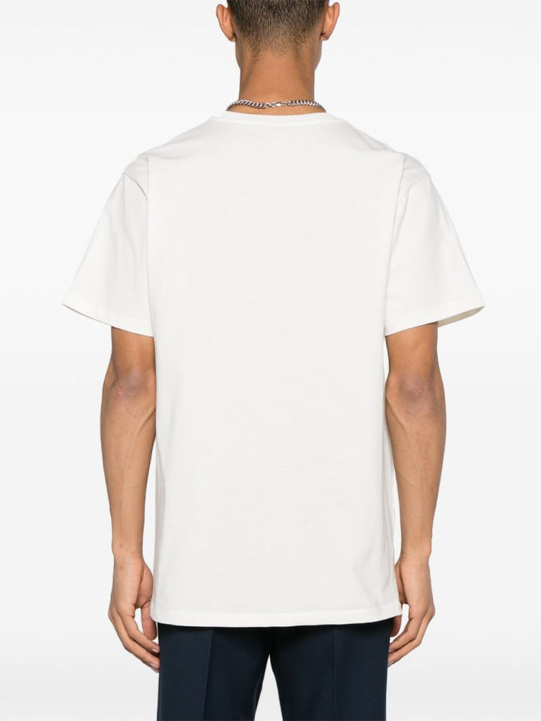 White Interlocking G Cotton T-shirt