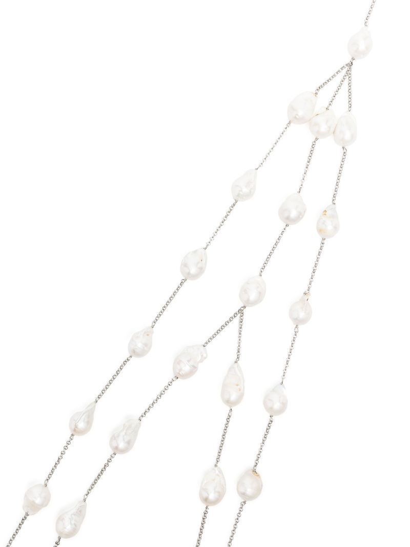 Gold-plated Darcey Pearl Body Chain