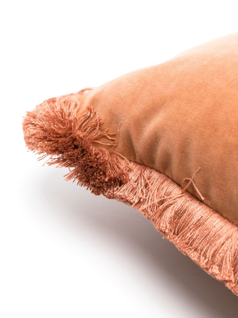 Red Margeaux Velvet Cushion