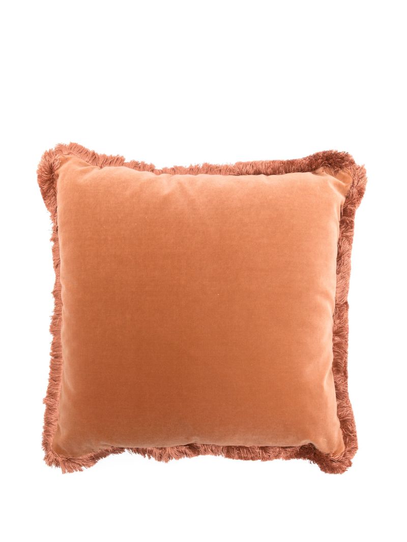 Red Margeaux Velvet Cushion