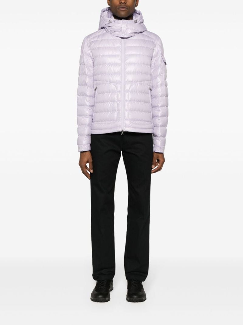 Purple Lauros Puffer Jacket