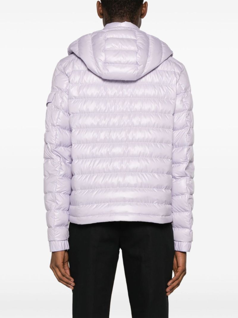 Purple Lauros Puffer Jacket