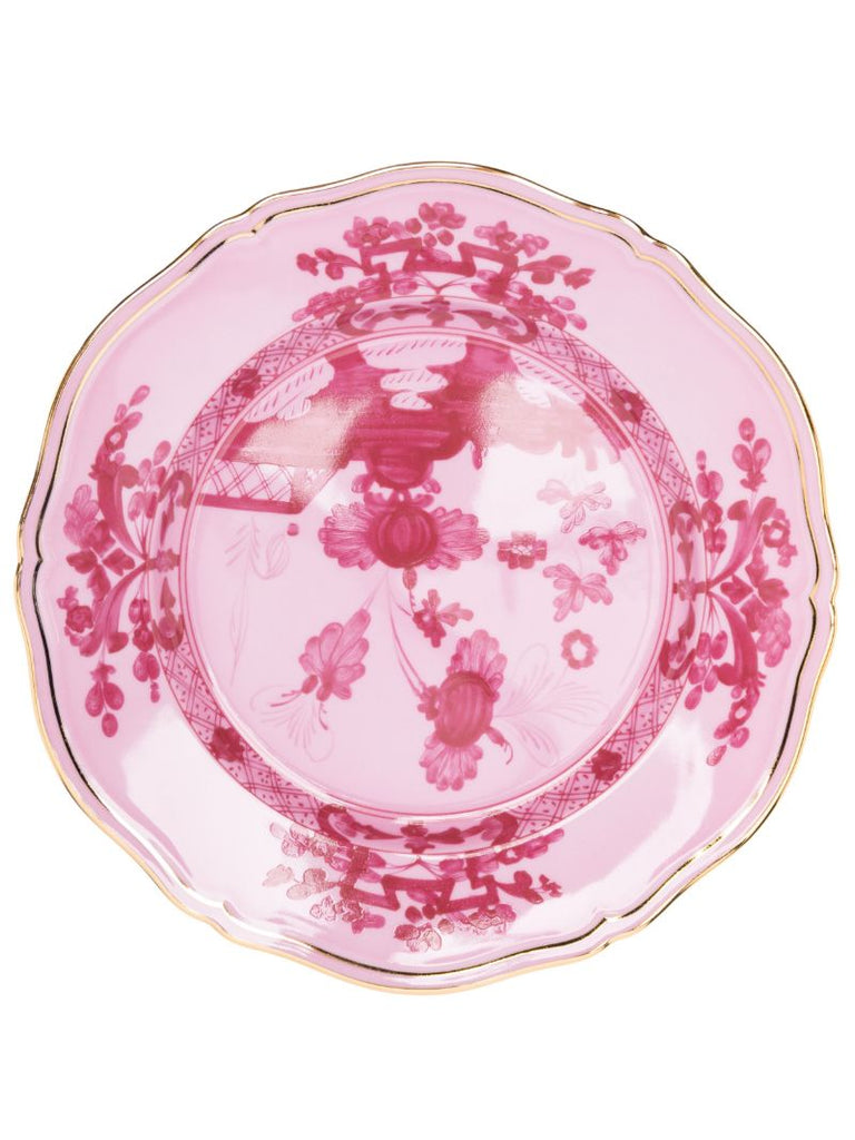 Pink Oriente Italiano Porcelain Dinner Plate