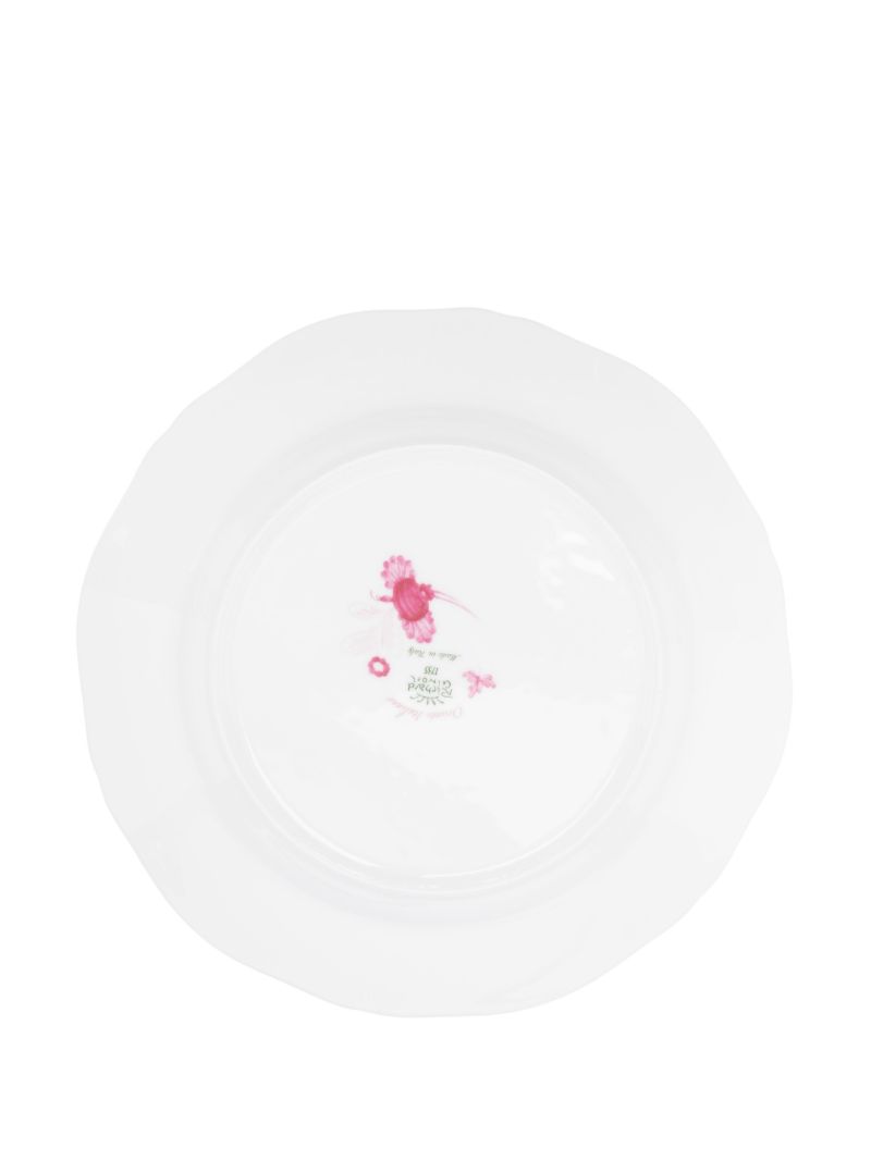 Pink Oriente Italiano Porcelain Dinner Plate